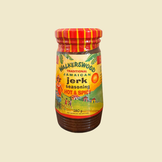 JERK SAUCE Traditional Jamaican Jerk Seasoning HOT&SPICY 280gr
