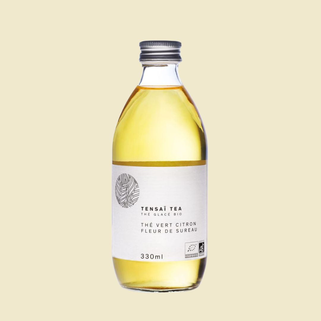 TENSAÏ TEA Green tea lemon elderflower 33cl (Box of 20 bottles)