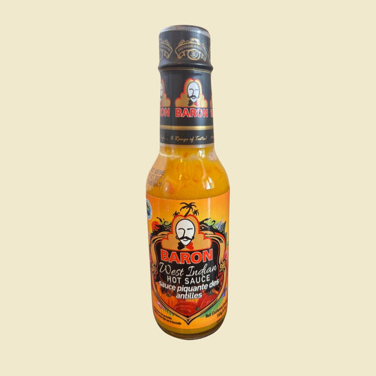 JERK SAUCE West Indian Hot Sauce 155gr von Baron aus St. Lucia