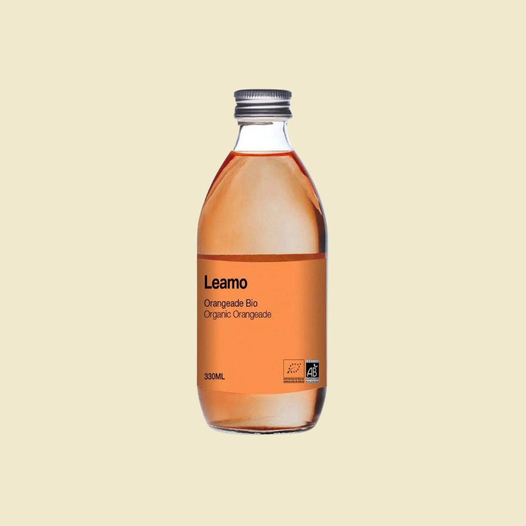 LEAMO Orangeade 330ml (Box of 20 bottles)